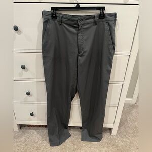Men's Nike Golf Dri-Fit Charcoal Gray Pants - 32x32